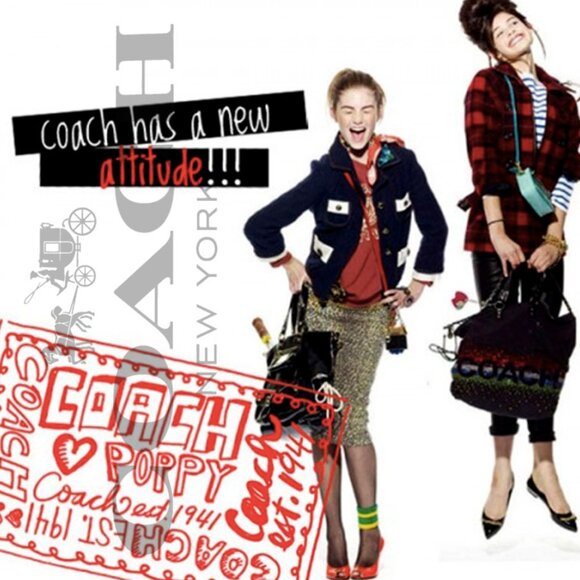 COACH Daisy Signature Poppy Crossbody Tote - Picture 2 of 14